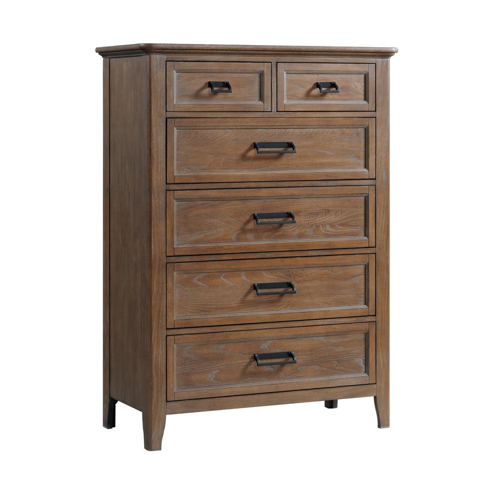 Chest, 6 Drawer in Harvest Brown. Picture 1