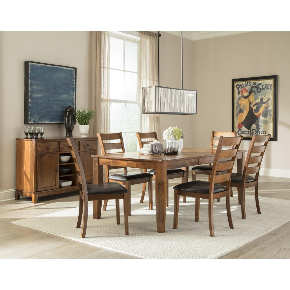 Kona 42 x 60-78 Butterfly Leaf Dining Table. Picture 1