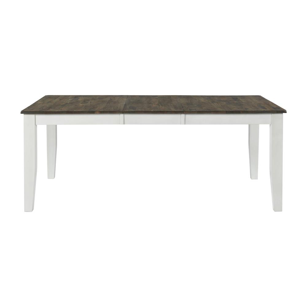 Table, 42 x 60-78 Dining in Gray & White. Picture 1