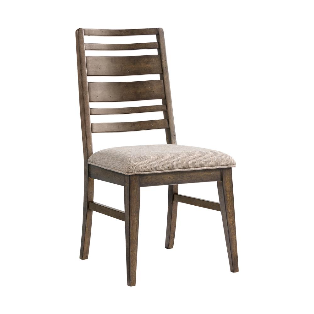 Chair, Ladder Back w/Cushion St in Brushed Mango (Set of 2). Picture 1