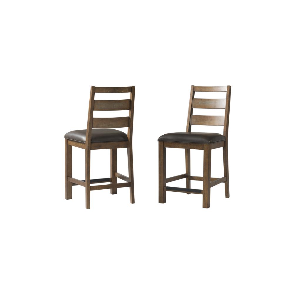 Taos 24" Ladderback Barstool (Set of 2). Picture 1