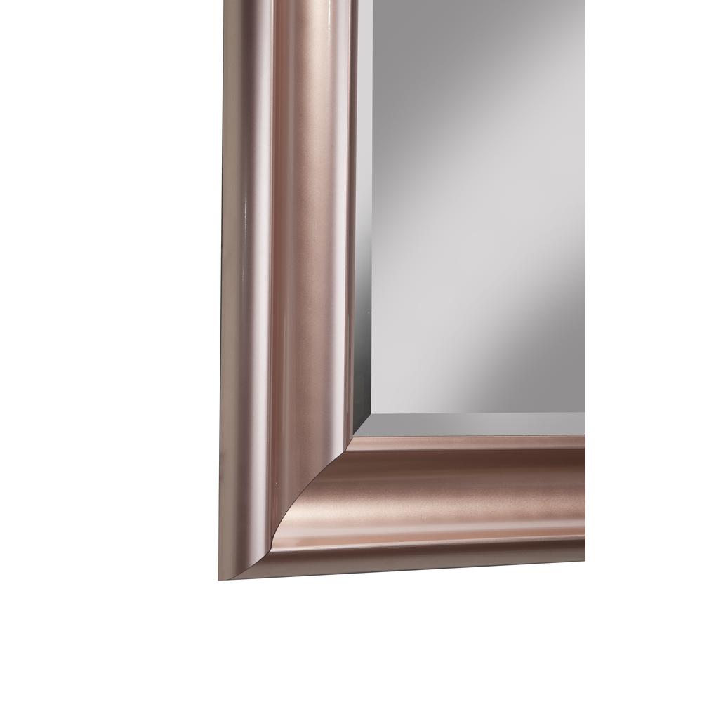 Rose Gold Full Length Leaner Mirror. Picture 4