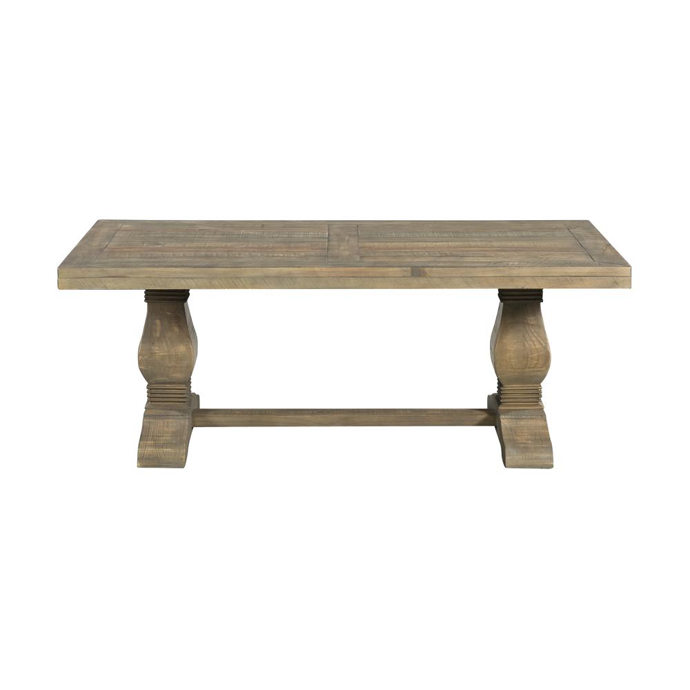 Martin Svensson Home Napa Pedestal Coffee Table, Reclaimed Natural. Picture 4