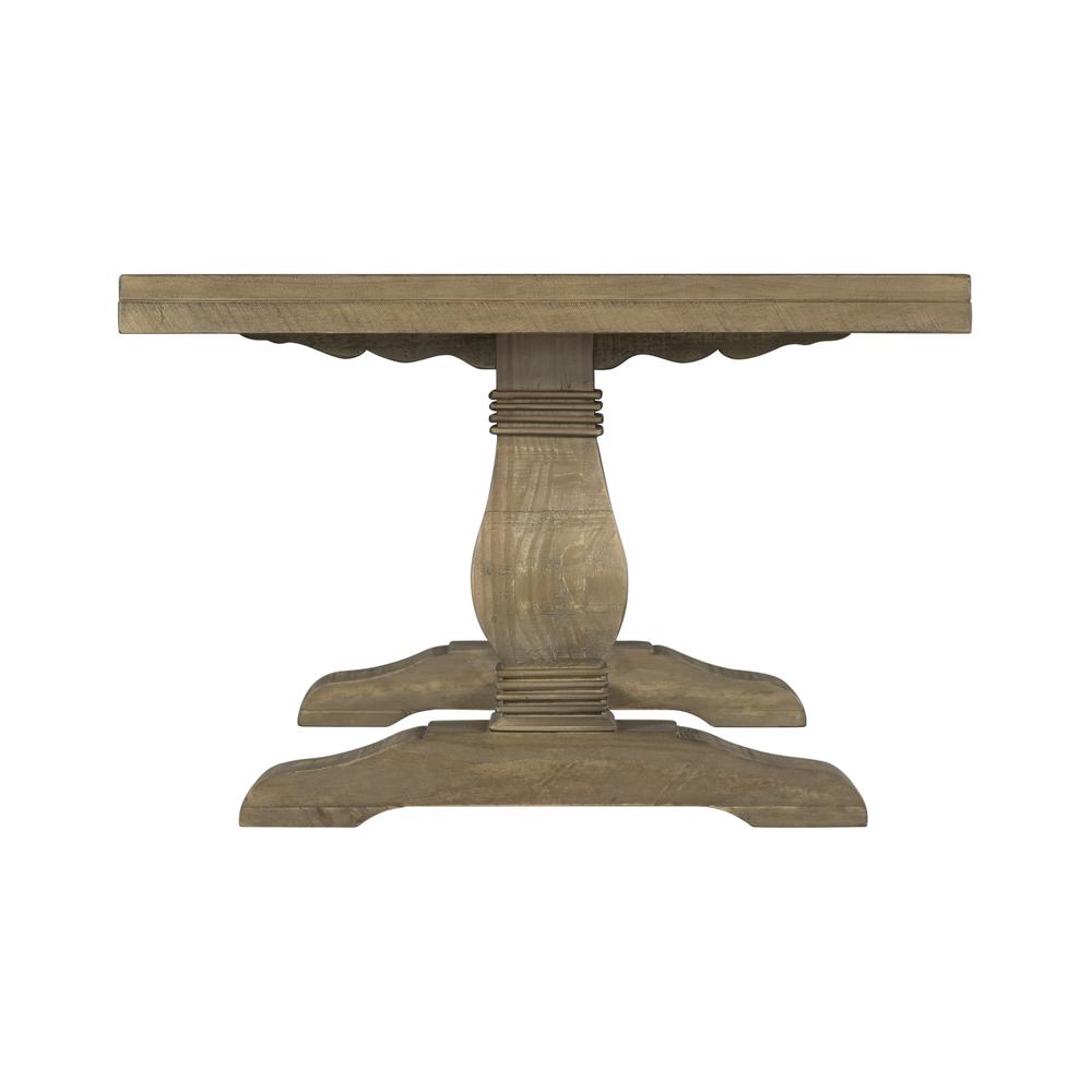 Martin Svensson Home Napa Pedestal Coffee Table, Reclaimed Natural. Picture 5