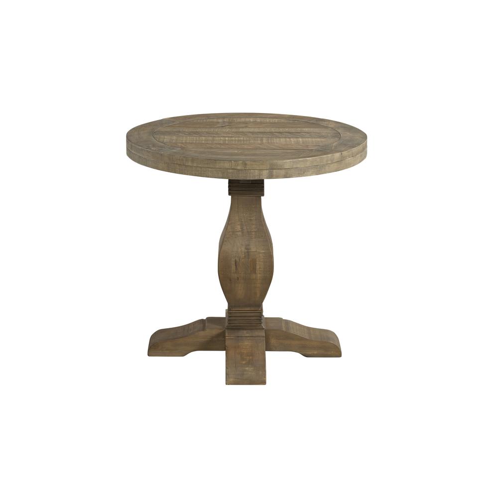Martin Svensson Home Napa Round End Table, Reclaimed Natural. Picture 4