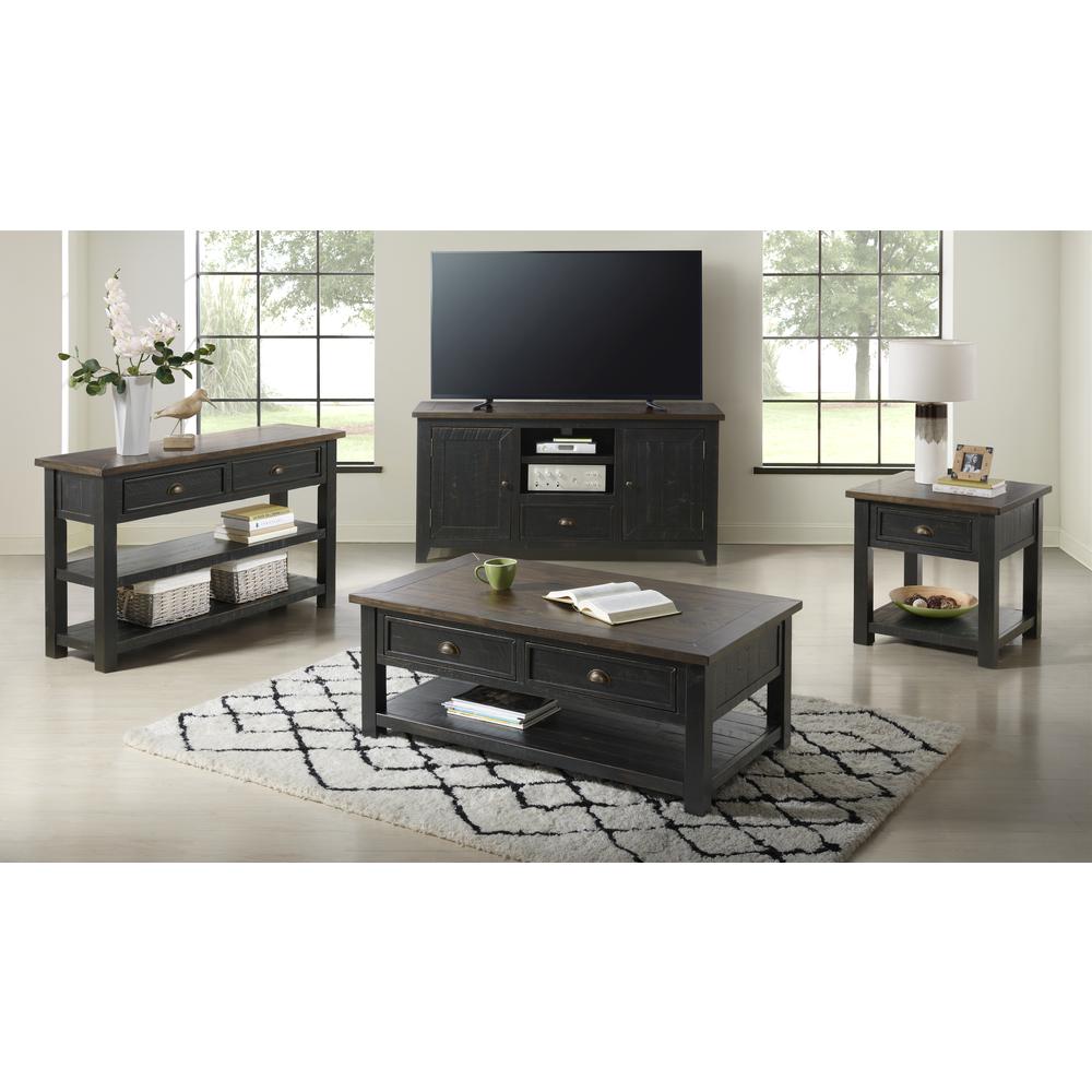 Martin Svensson Home Monterey Coffee Table, Black and Brown. Picture 1