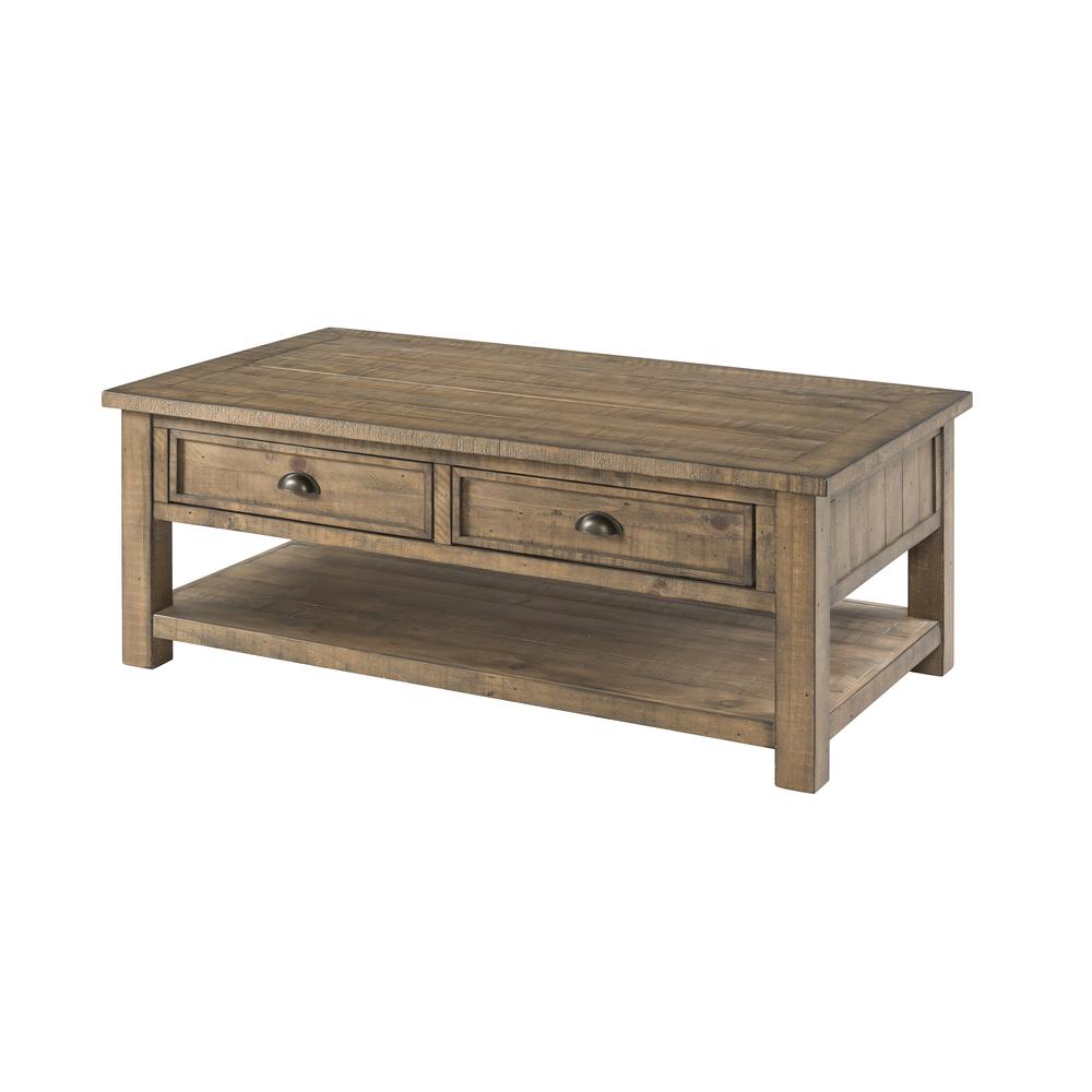 Monterey Coffee Table, Reclaimed Natural. Picture 1