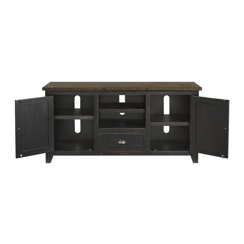 Martin Svensson Home Monterey 60" TV Stand, Black and Brown. Picture 9