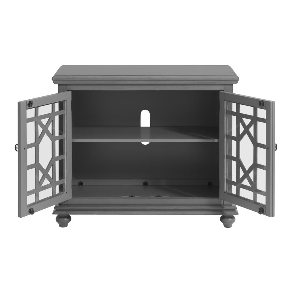 Martin Svensson Home Elegant Small Spaces TV Stand, Grey. Picture 6