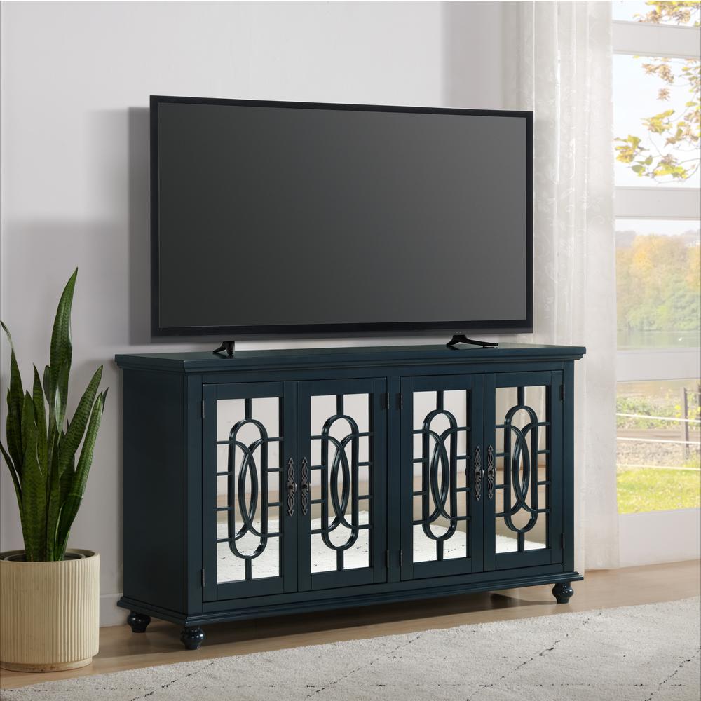 Martin Svensson Home Orleans TV Stand, Catalina Blue. Picture 3