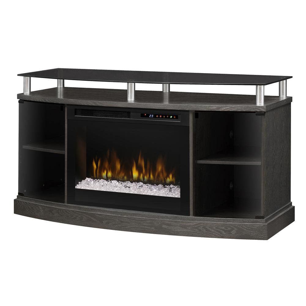 Dimplex Windham Media Console Electric Fireplace With Acrylic Ember Bed