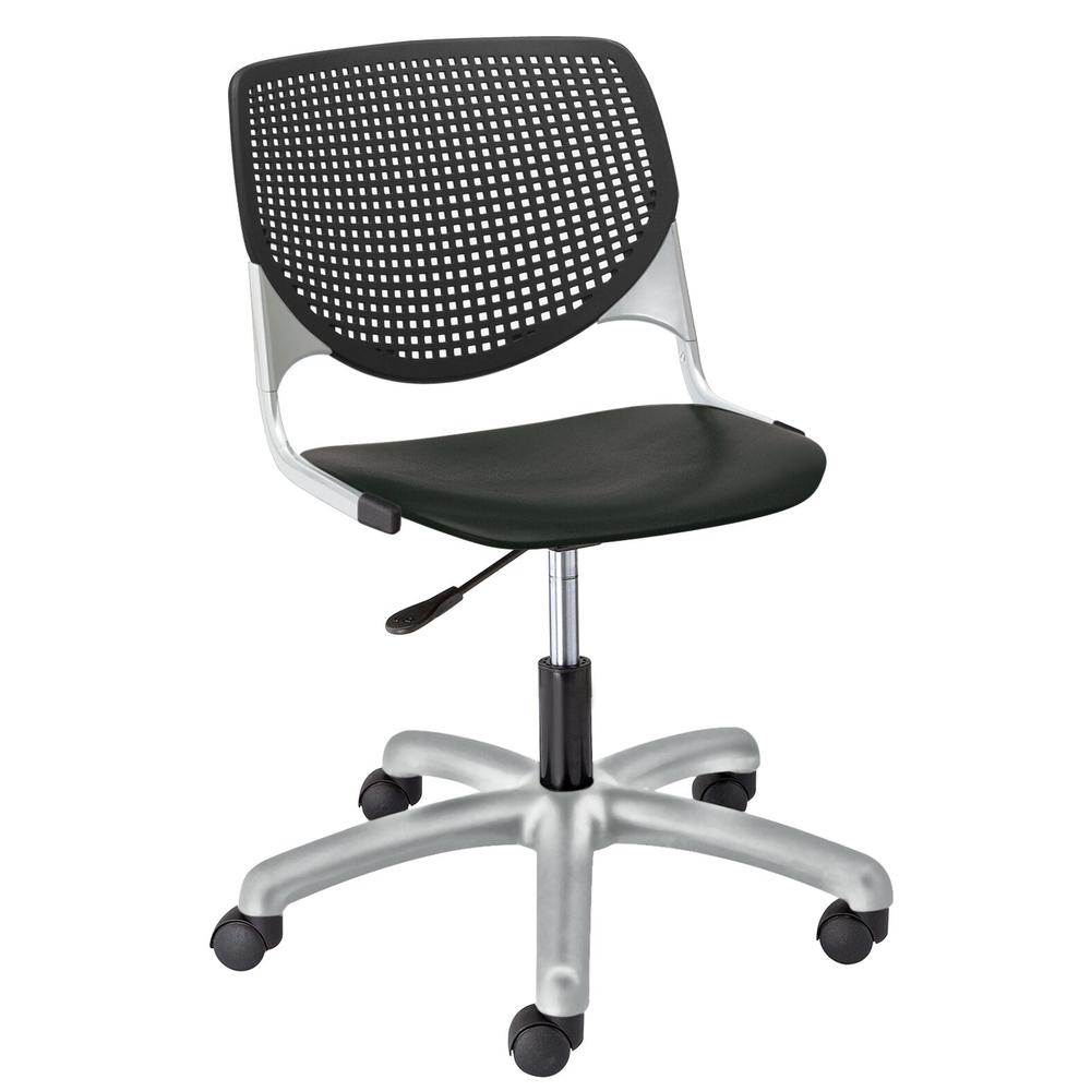 KOOL Poly Task Chair, Black. Picture 1