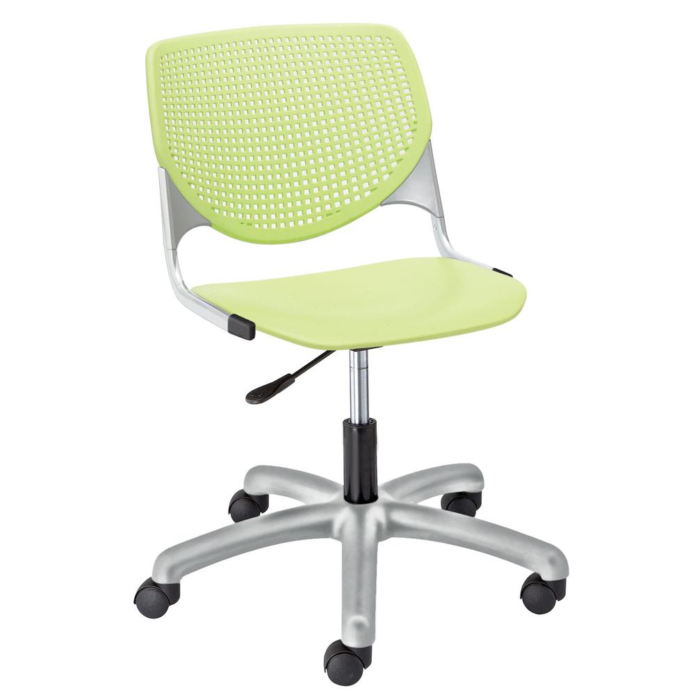 KOOL Poly Task Chair, Lime Green. The main picture.