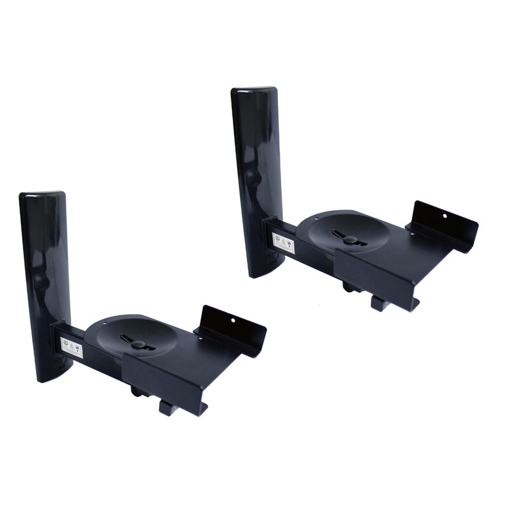 B-Tech Ultra grip Pro Speaker Mount Set of 2 -  Black. Picture 3