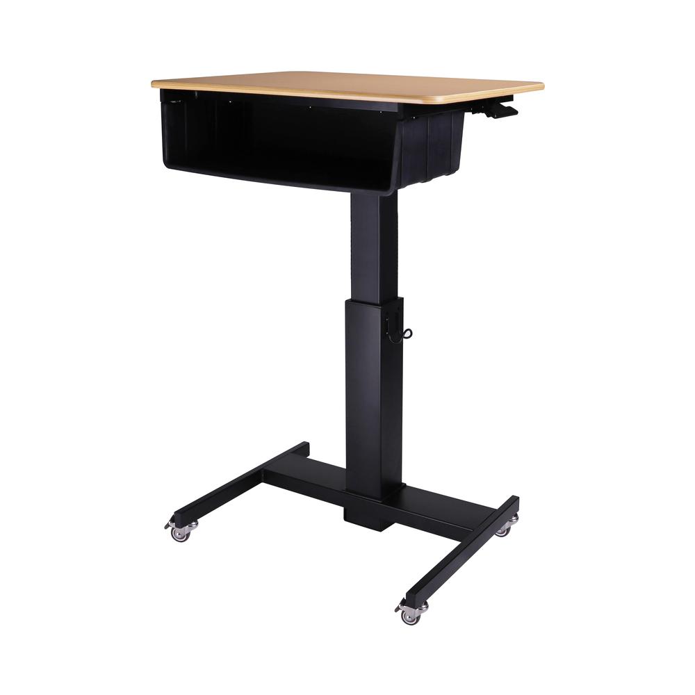 Rocelco 28" Height Adjustable Mobile School Standing Desk. Picture 6