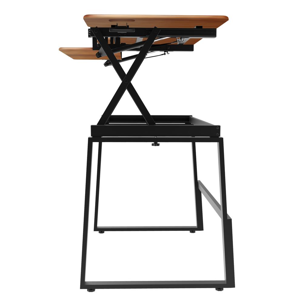 Rocelco 46" Large Height Adjustable Standing Desk. Picture 7