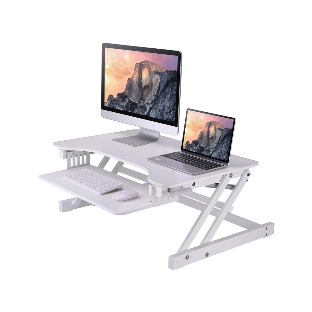 Rocelco 32" Height Adjustable Standing Desk. Picture 9