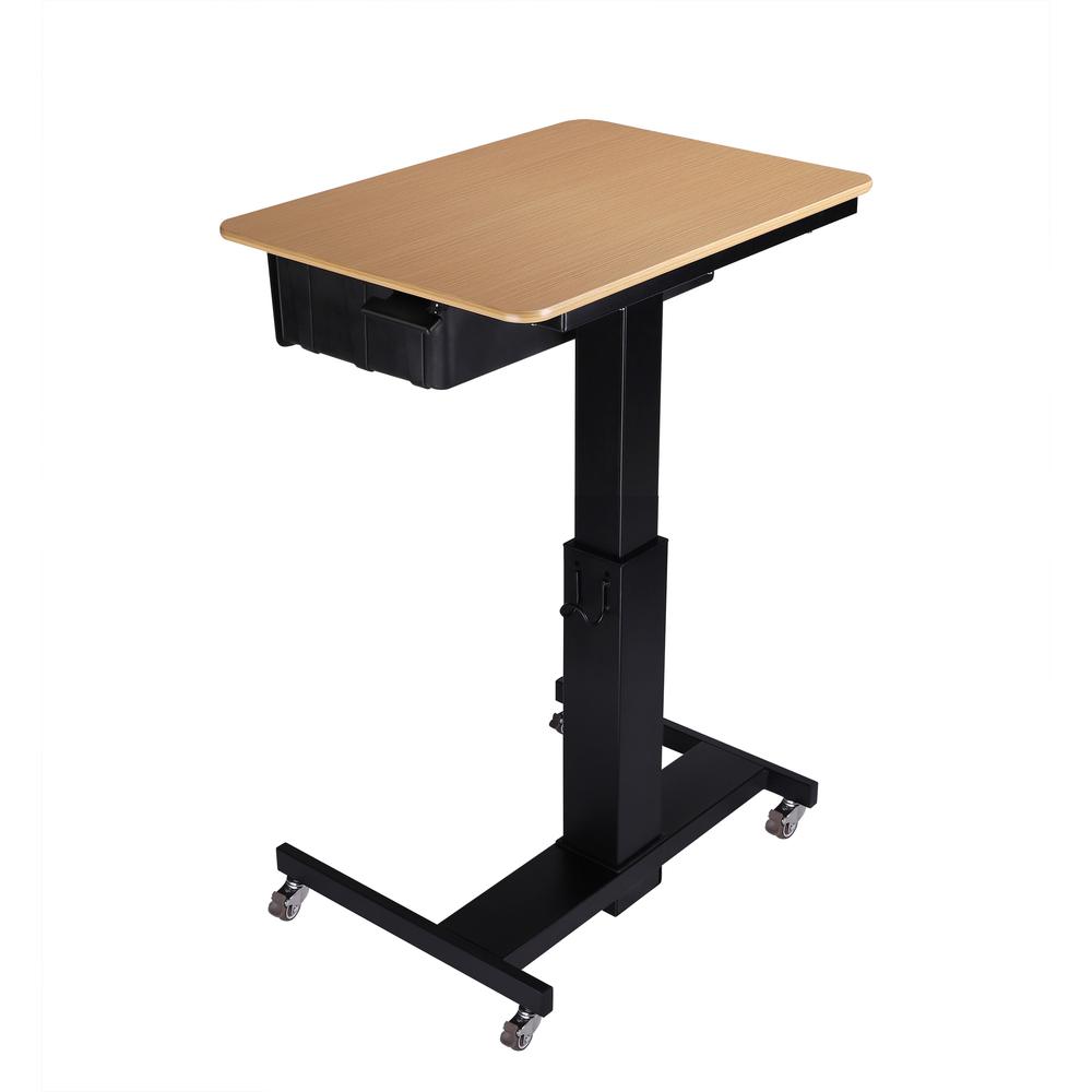 Rocelco 28" Height Adjustable Mobile School Standing Desk. Picture 4