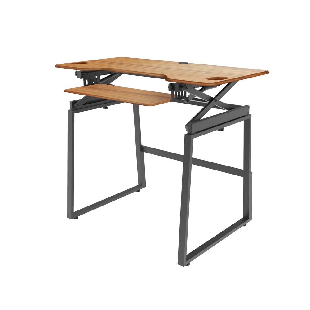 Rocelco 46" Large Height Adjustable Standing Desk. Picture 9