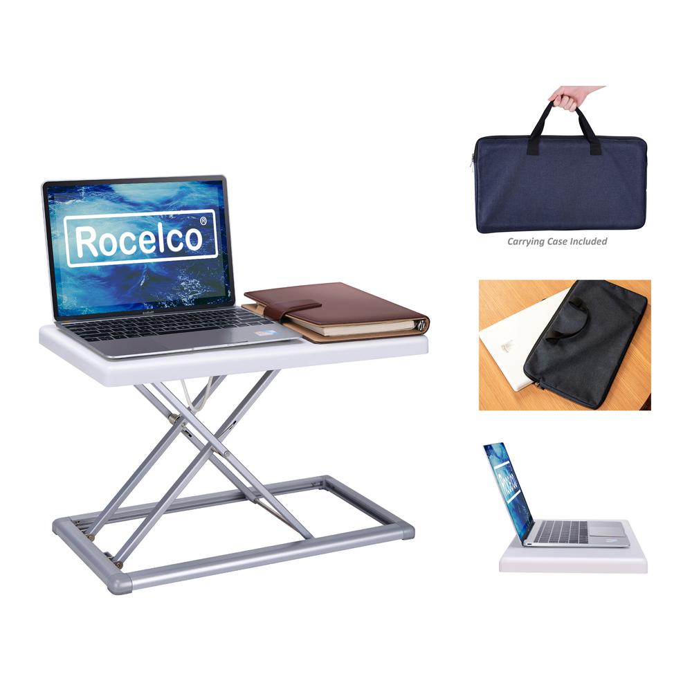 Rocelco 19" Portable Standing Desk Riser. Picture 9