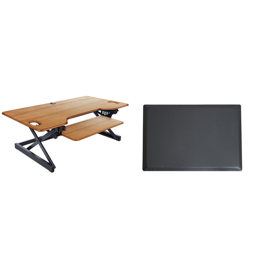 Rocelco 46" Large Height Adjustable Standing Desk. Picture 1