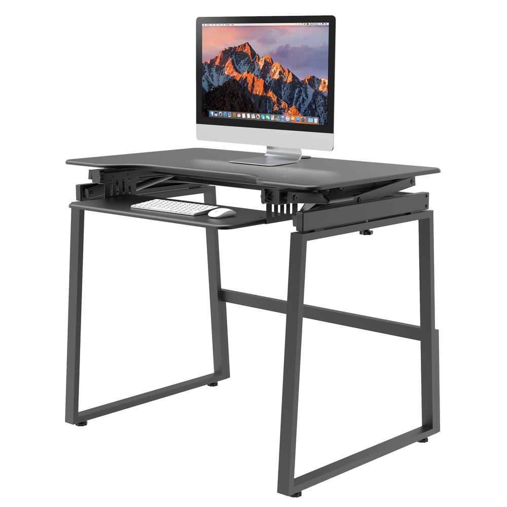 Rocelco 40" Large Height Adjustable Standing Desk. Picture 3