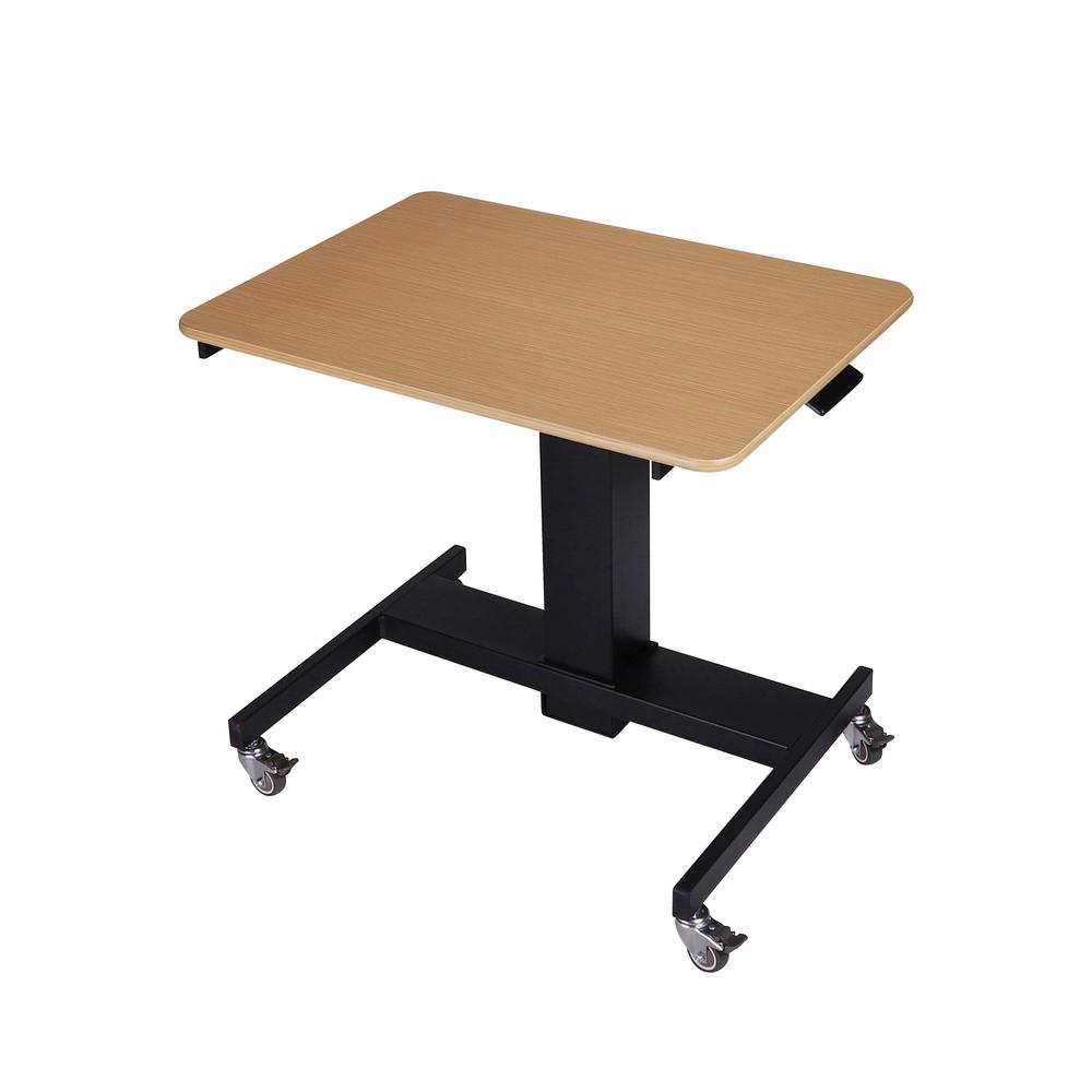 Rocelco 28" Height Adjustable Mobile School Standing Desk. Picture 4