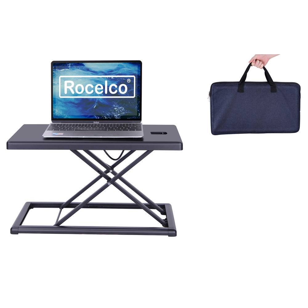 Rocelco 19" Portable Standing Desk Riser. Picture 1