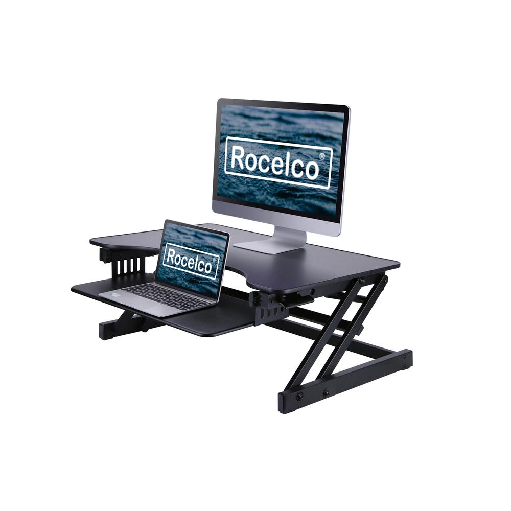 Rocelco 32" Height Adjustable Standing Desk. Picture 10