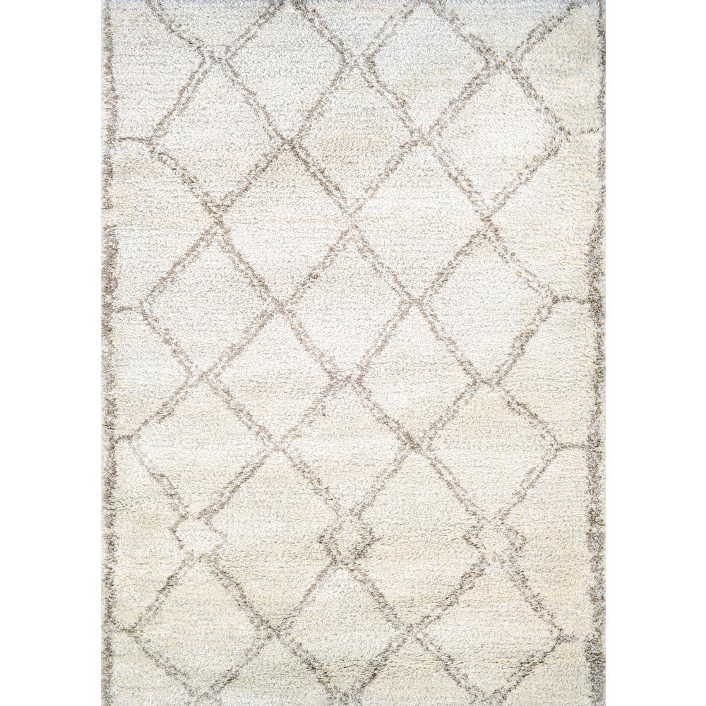 Snowflake Area Rug, Bronze ,Runner, 2'2" x 7'10". Picture 1