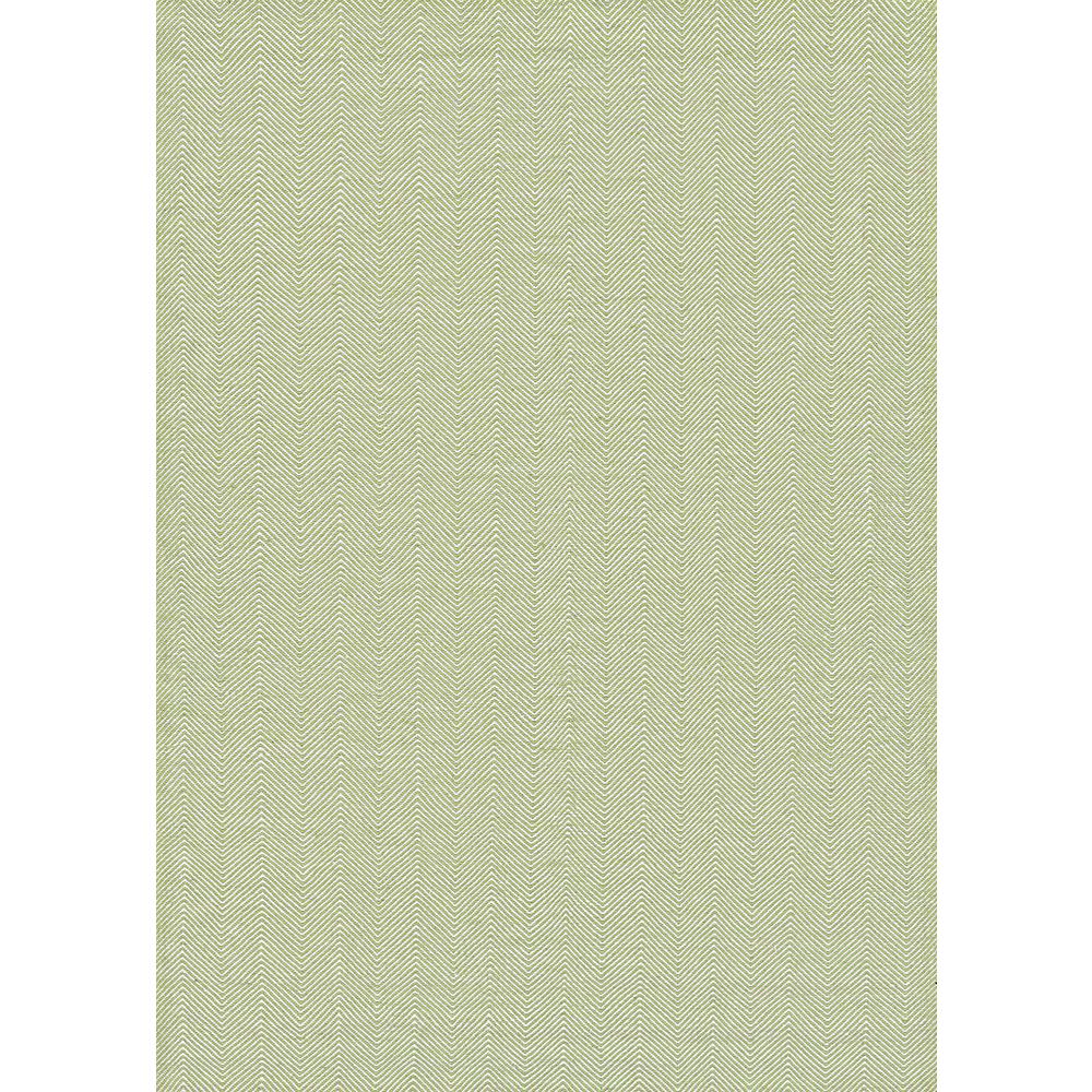 Bungalow Area Rug, Green ,Rectangle, 3' x 5'. Picture 1