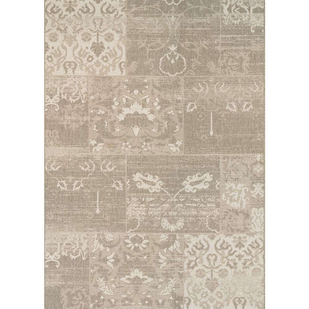 Country Cottage Area Rug, Beige/Ivory ,Rectangle, 3'11" x 5'7". Picture 1