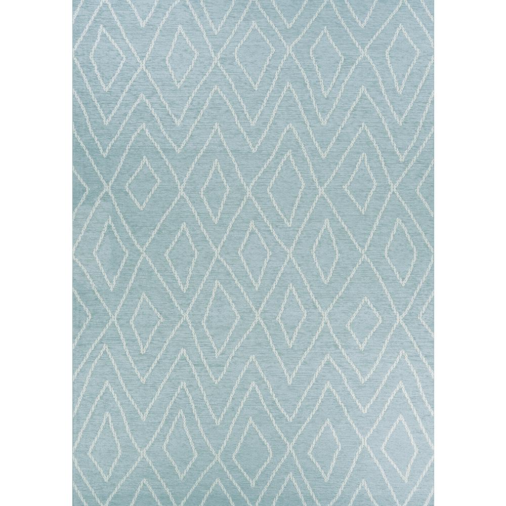 Woodnote Area Rug, Serenity Blue ,Rectangle, 3'9" X 5'6". The main picture.