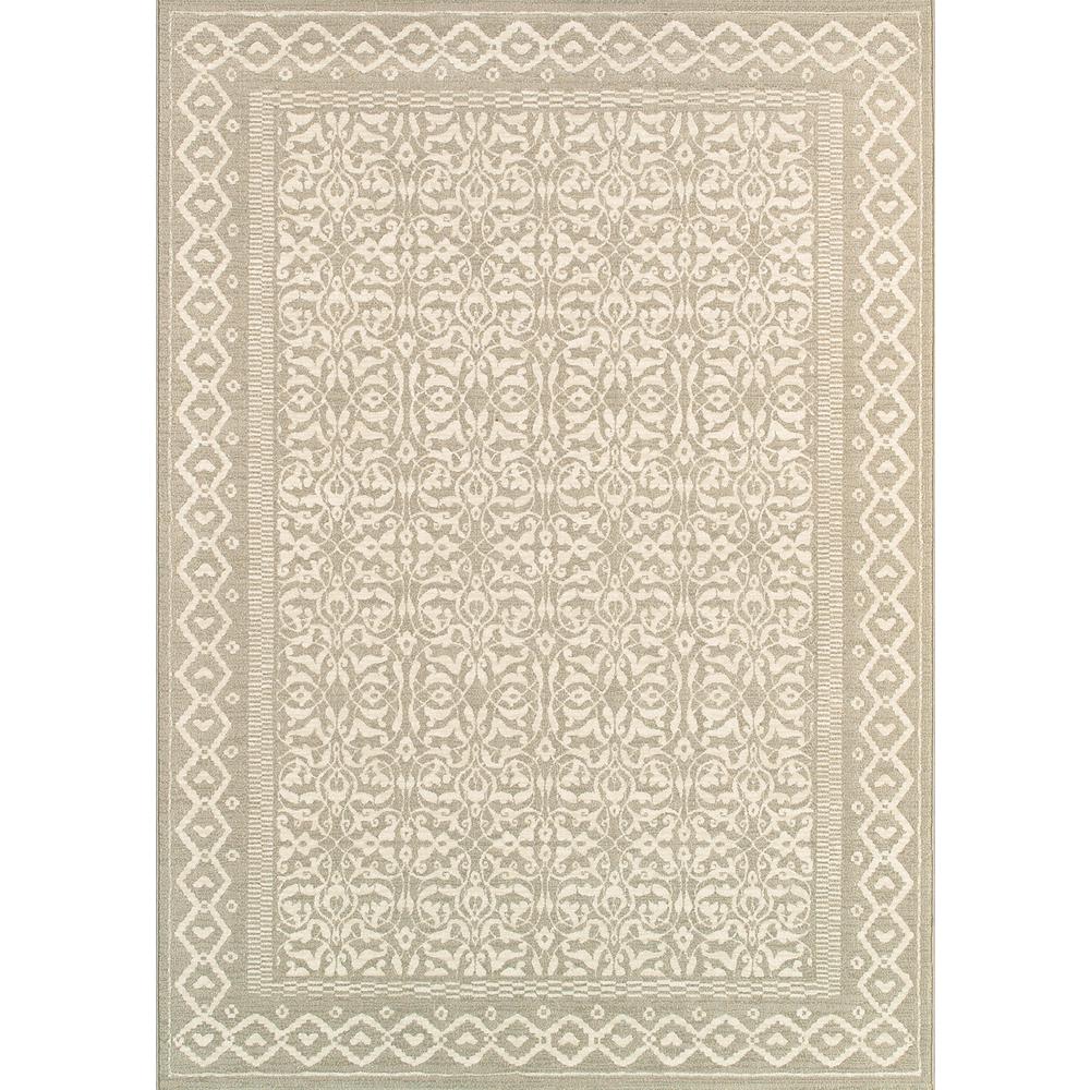 Ibiza Area Rug, Oyster ,Runner, 2'2" x 7'10". Picture 1