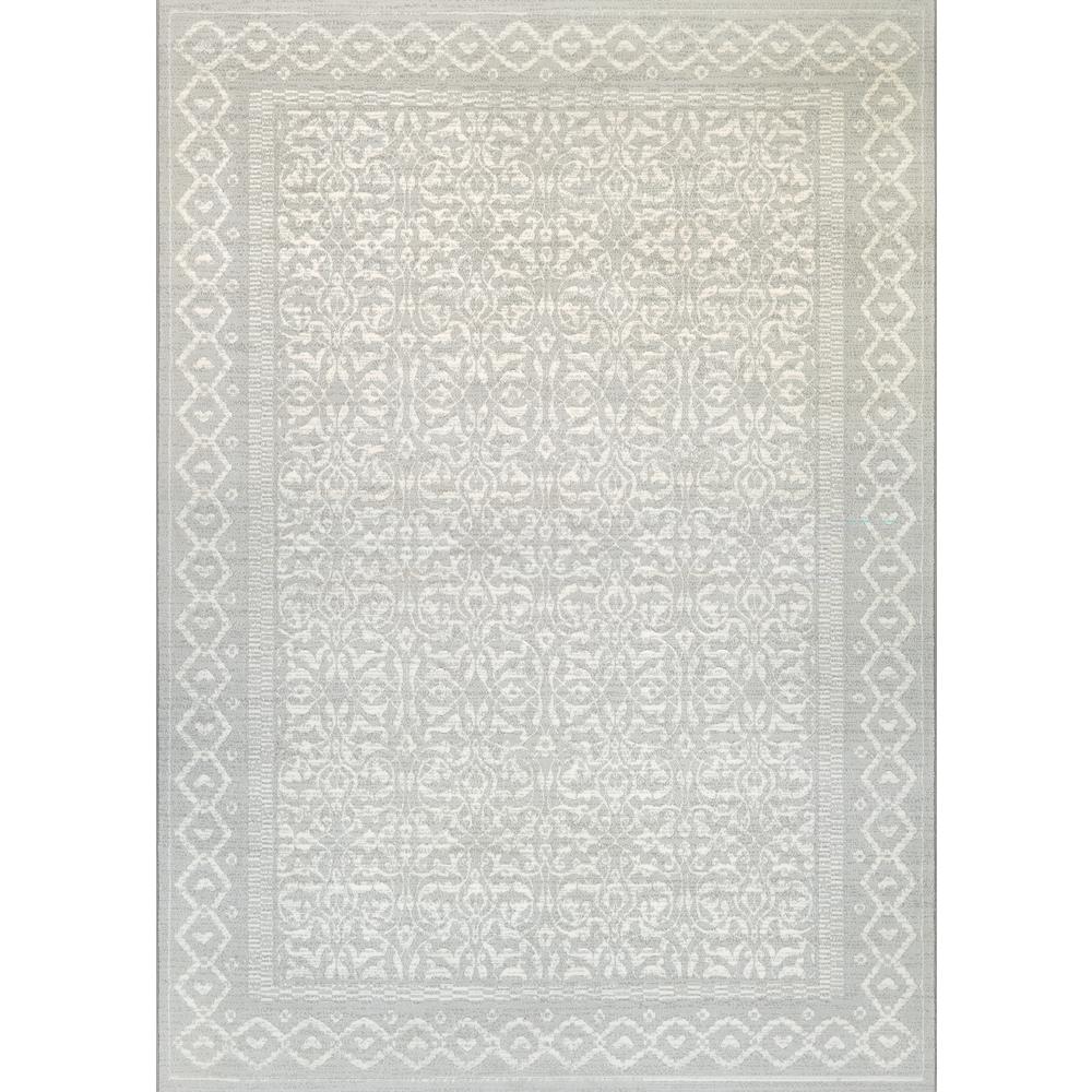 Ibiza Area Rug, Pearl ,Runner, 2'2" x 7'10". The main picture.