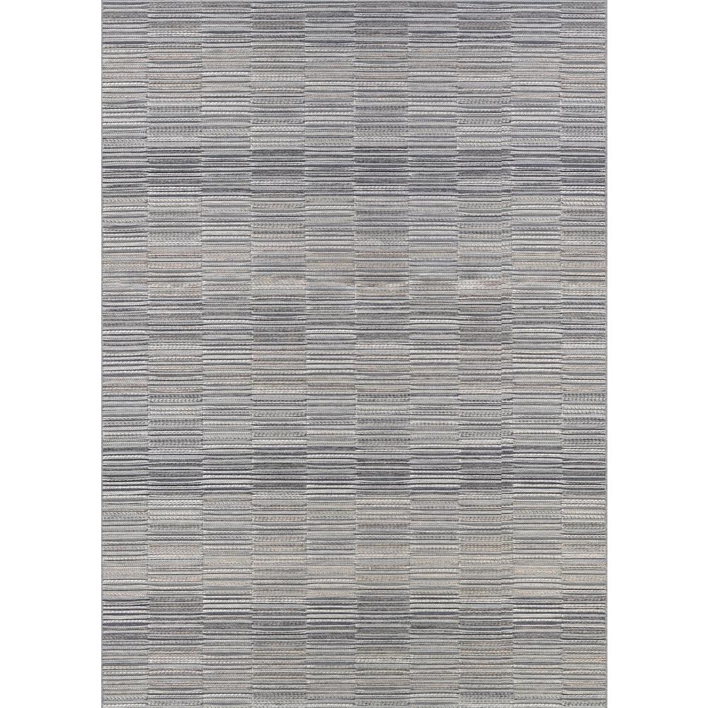 Fayston Area Rug, Silver/Charcoal ,Rectangle, 3'11" x 5'6". Picture 1