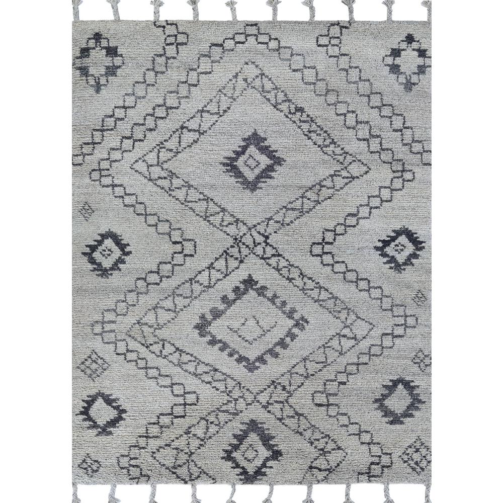 Andes Area Rug, Elevation Grey ,Rectangle, 2' X 4'. Picture 1