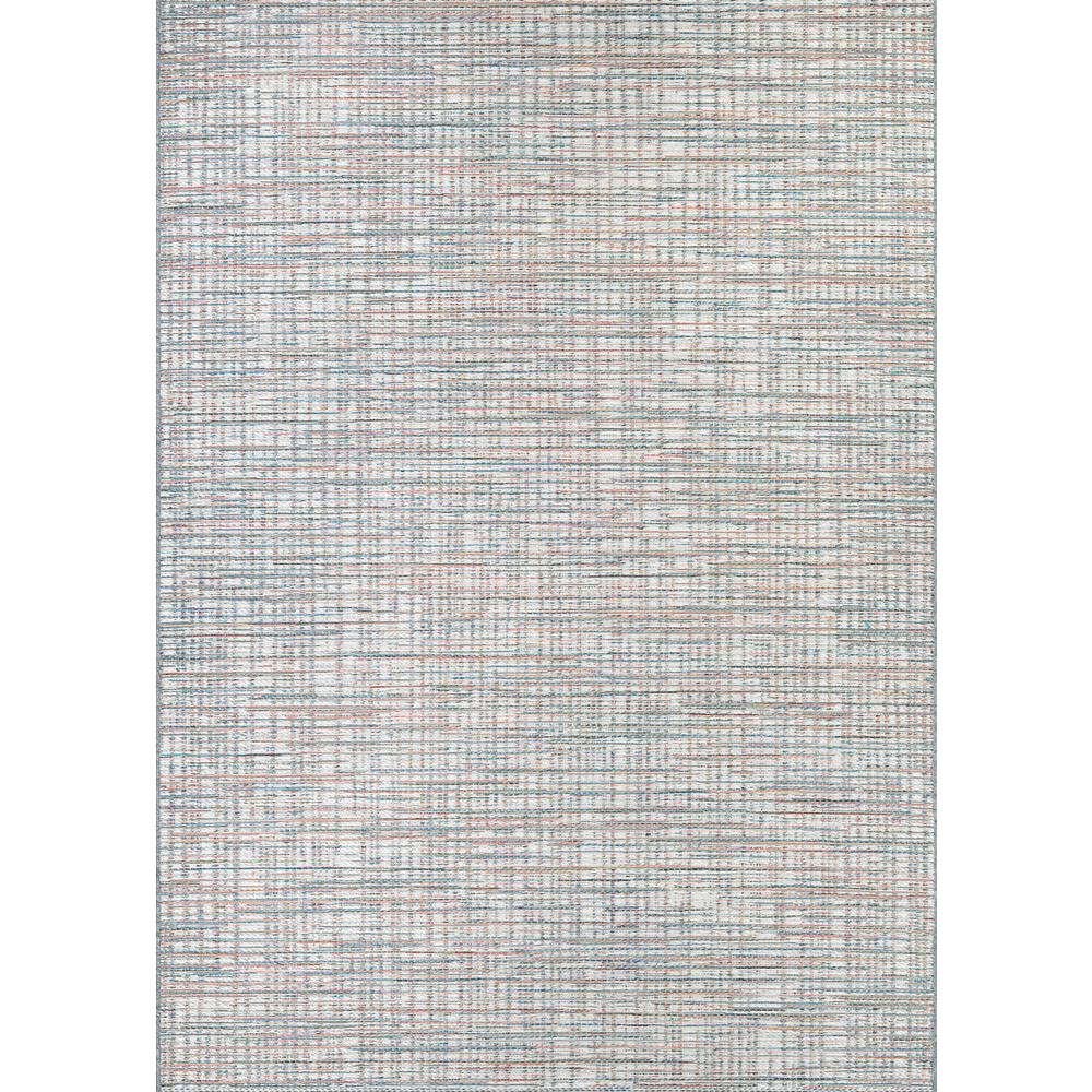 Falmouth Area Rug, Ivory/Coral ,Rectangle, 3'11" x 5'6". Picture 1