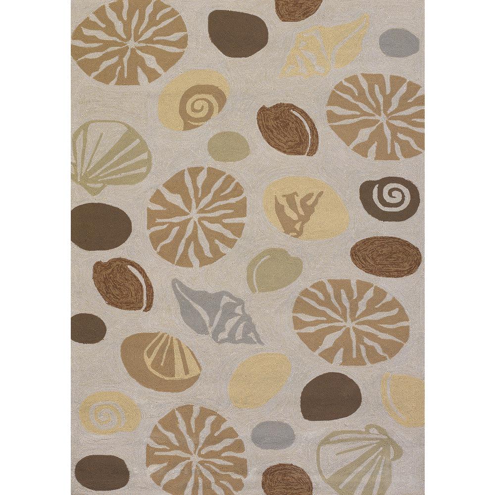 Barnegat Bay Area Rug, Sand ,Runner, 2'6" x 8'6". The main picture.
