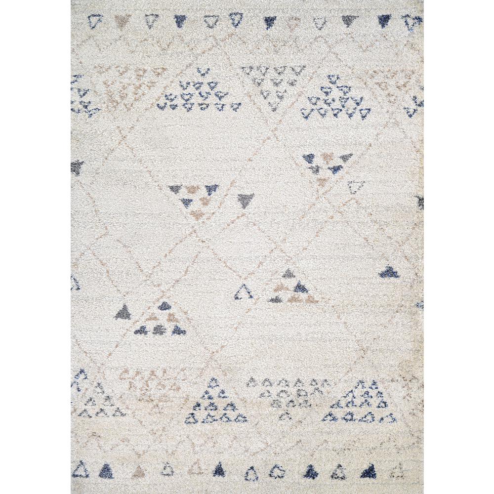 Jakarta Area Rug, Ivory/Caramelblk ,Rectangle, 3'11" x 5'6". The main picture.