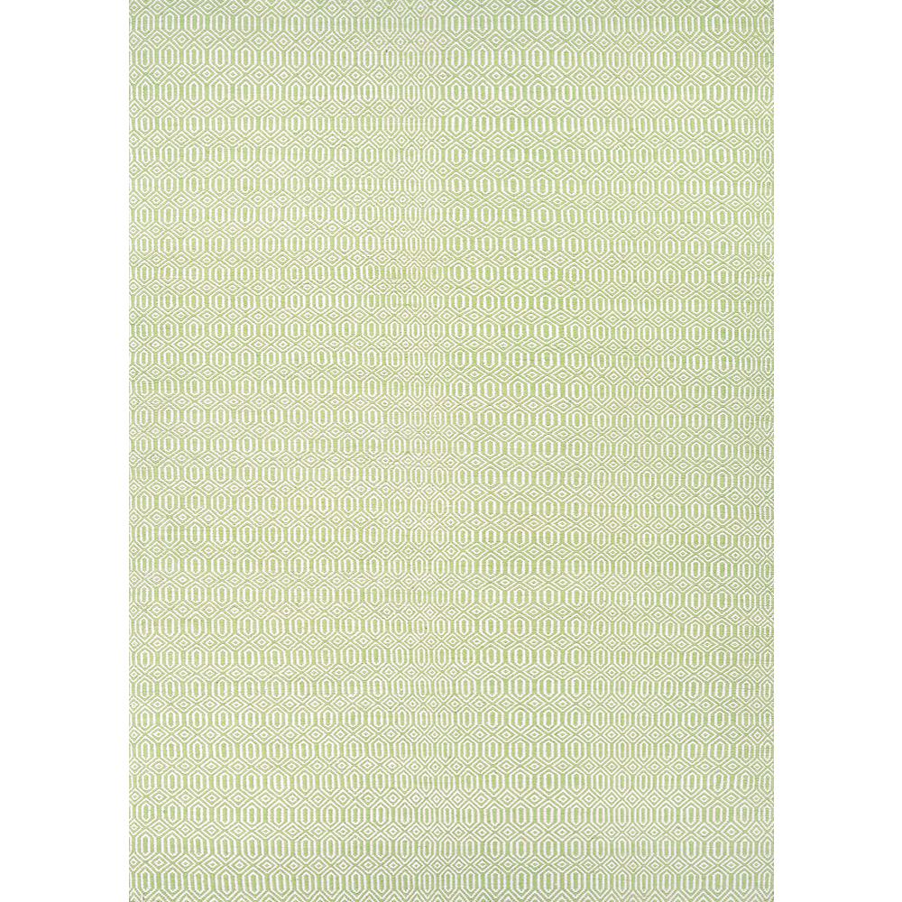 Southport Area Rug, Green ,Runner, 2'3" x 8'. Picture 1