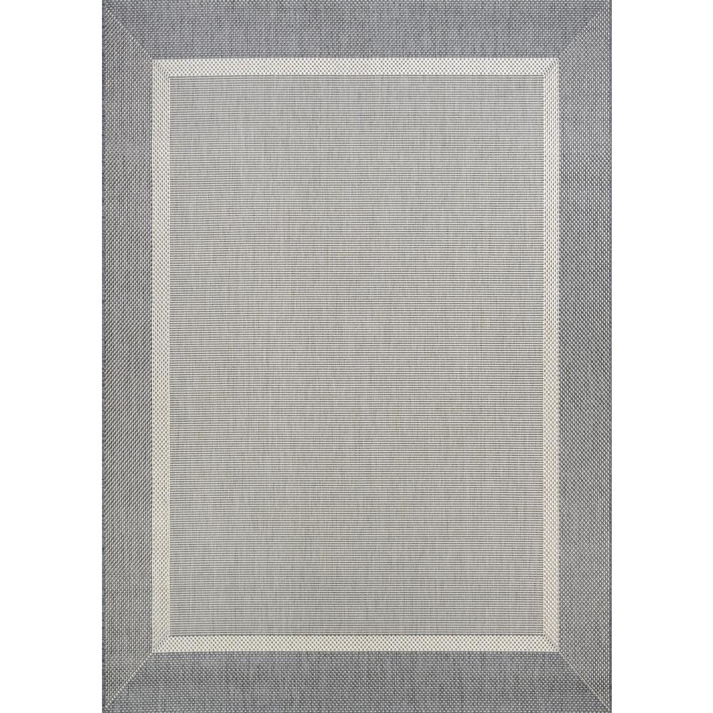 Stria Texture Area Rug, Champagne/Grey ,Rectangle, 3'9" x 5'5". Picture 1