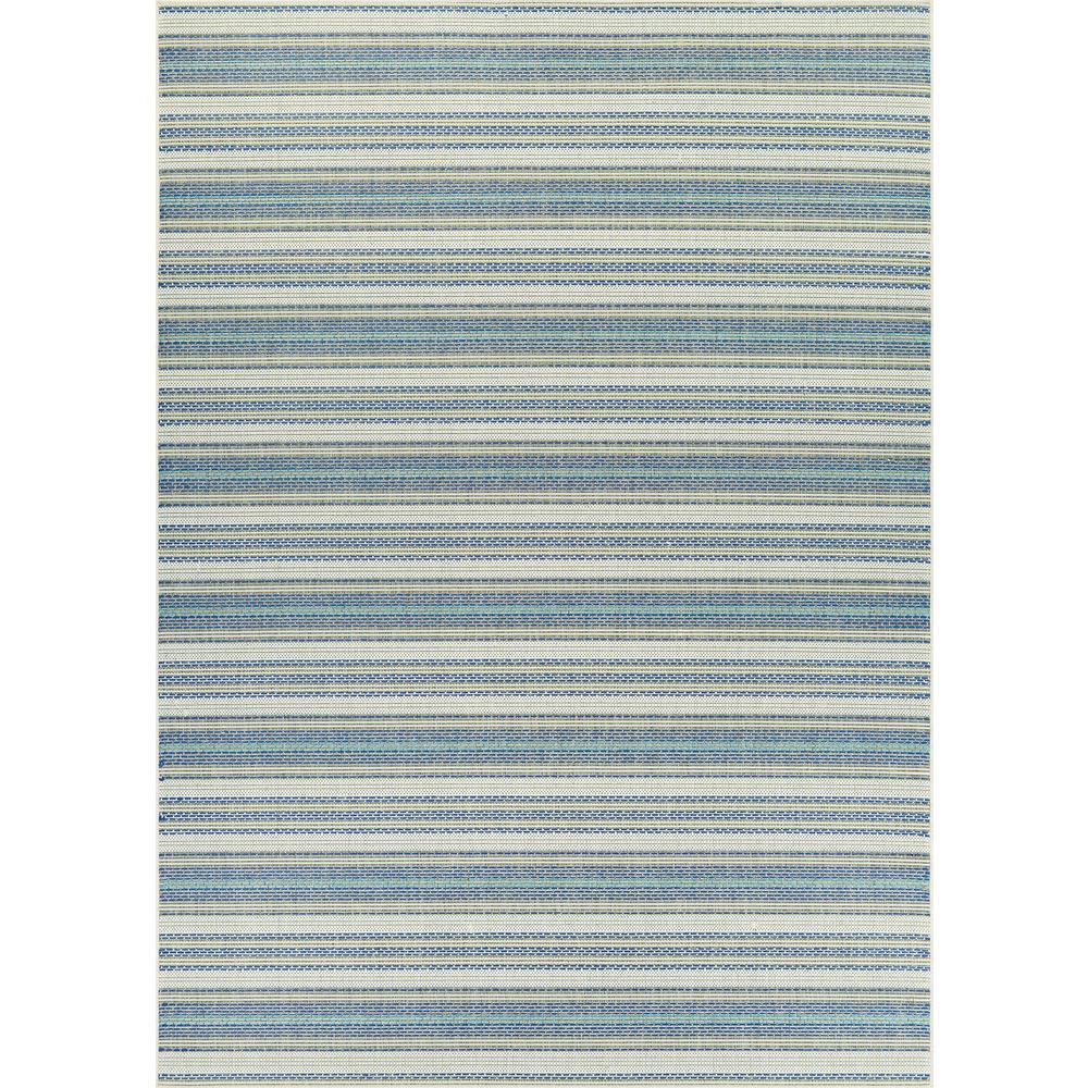 Marbella Area Rug, Ivory/Sand/Azure ,Rectangle, 3'9" x 5'5". Picture 1