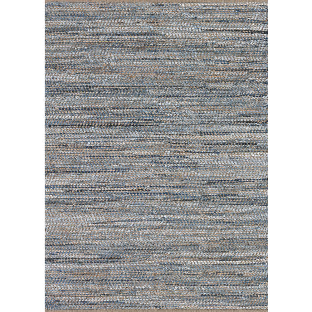 Skyview Area Rug, Denim ,Rectangle, 4' x 6'. Picture 1