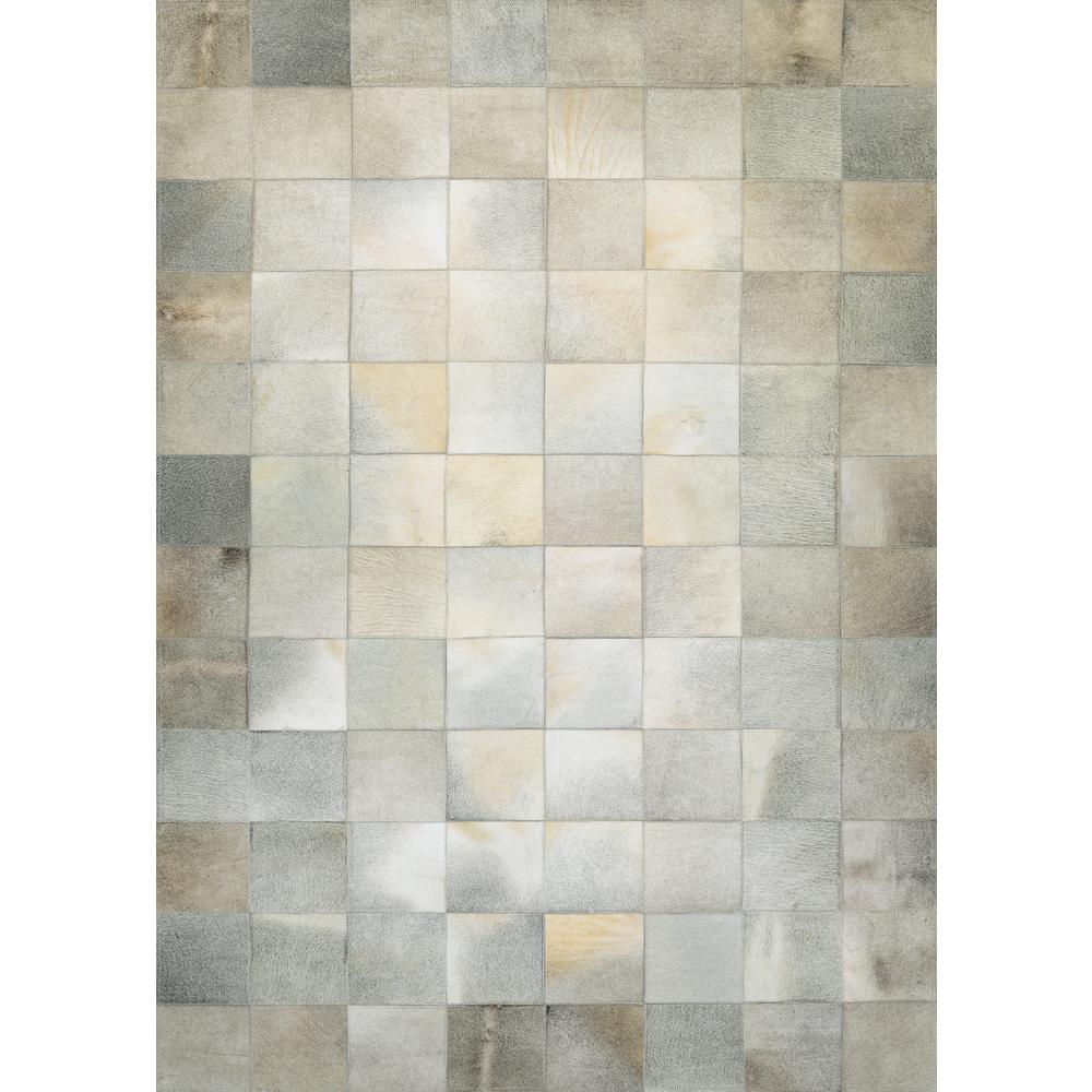 Tile Area Rug, Ivory ,Rectangle, 8' x 11'4". Picture 1