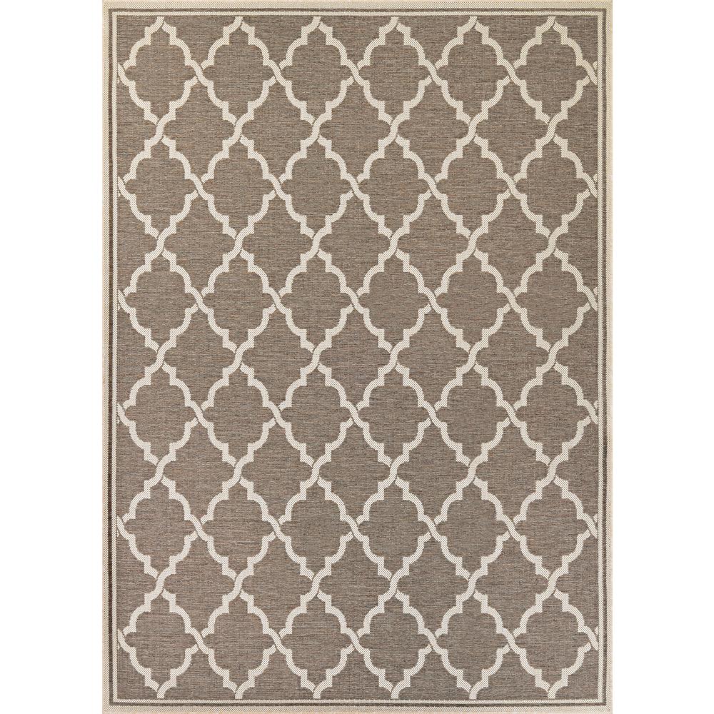Ocean Port Area Rug, Taupe/Sand ,Runner, 2'3" x 11'9". Picture 1