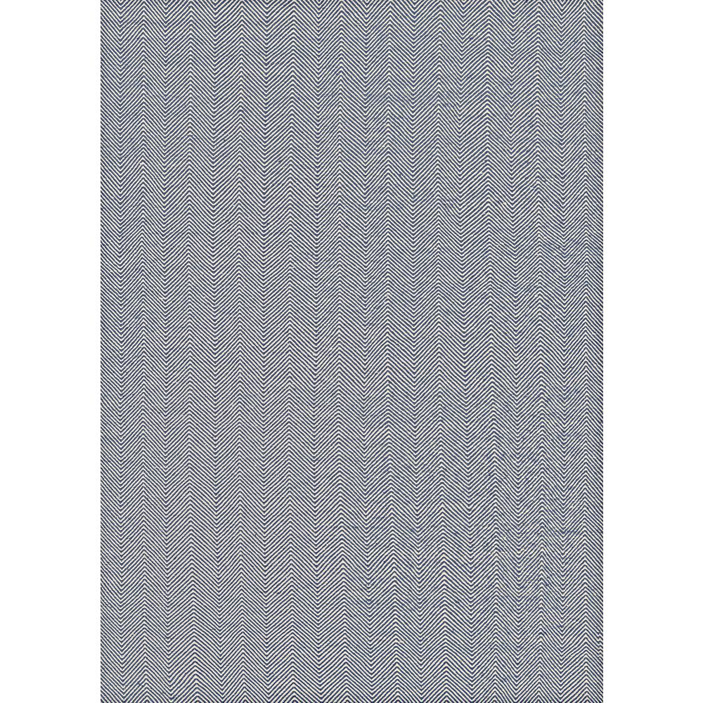 Bungalow Area Rug, Navy ,Rectangle, 8' x 10'. Picture 1