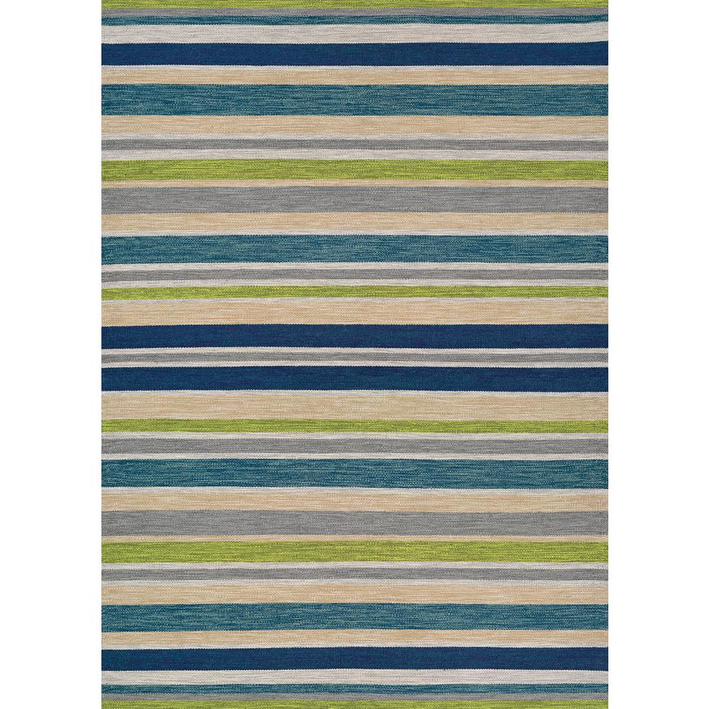 Alki Area Rug, Ocean Shades ,Rectangle, 8' x 10'. Picture 1