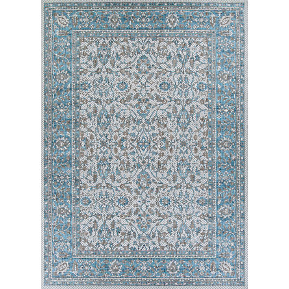 Carmoux- Azure 5'10" X 9'2" , Area Rug. Picture 1