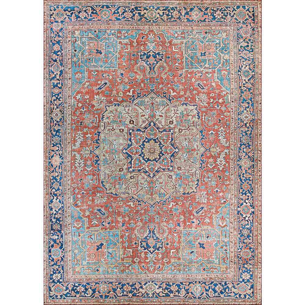 Heriz- Ruby  2' X 8', Area Rug. Picture 1